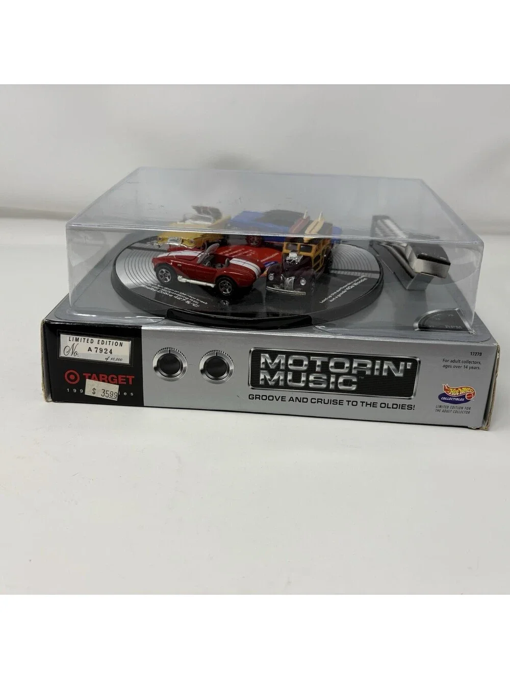 Hot Wheels Motorin' Music Target Exclusive Collector's Set 1996 Numbered A7924